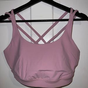 Lululemon Energy Bra. Size 12. Pink